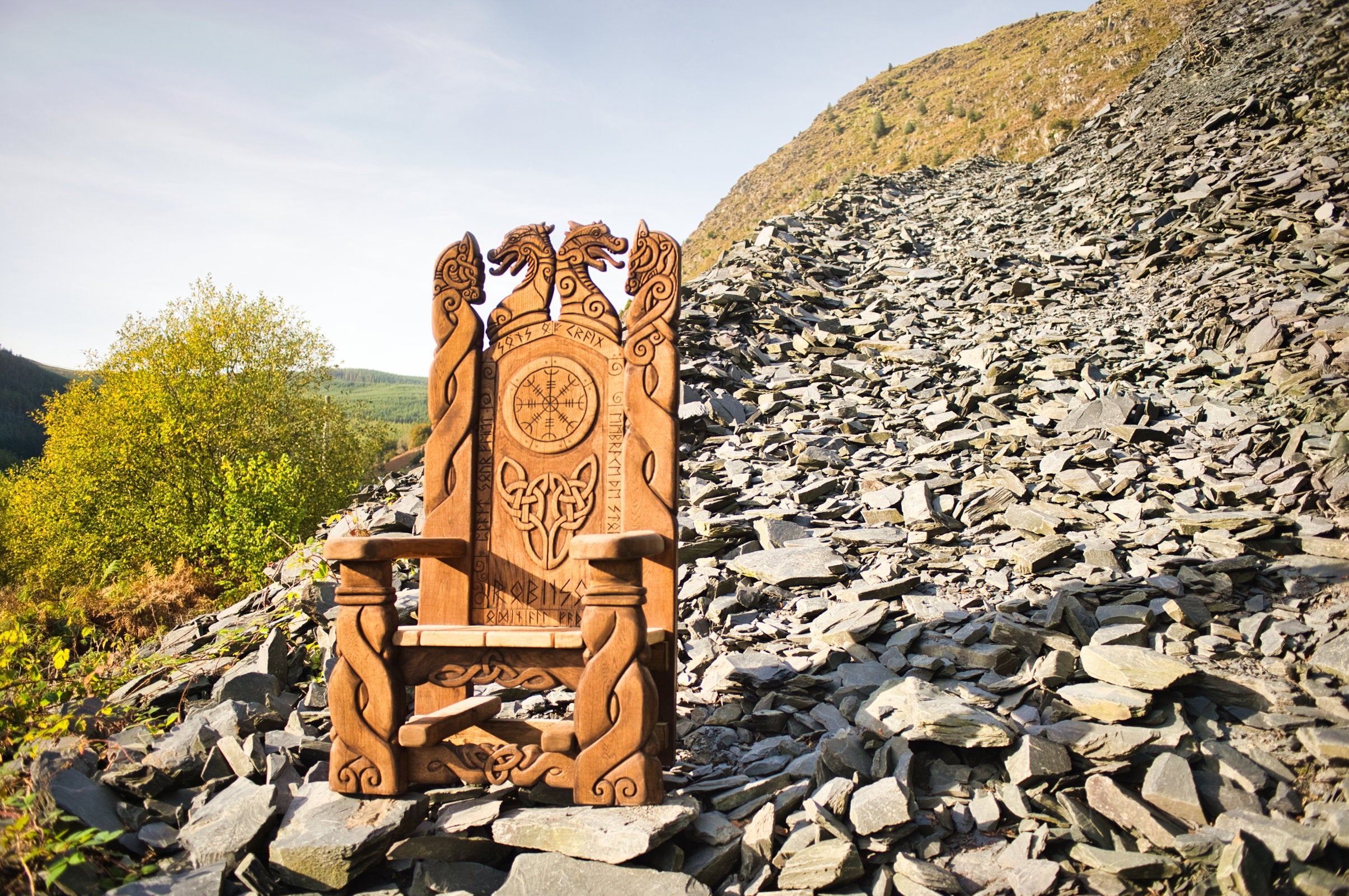 celtic viking throne