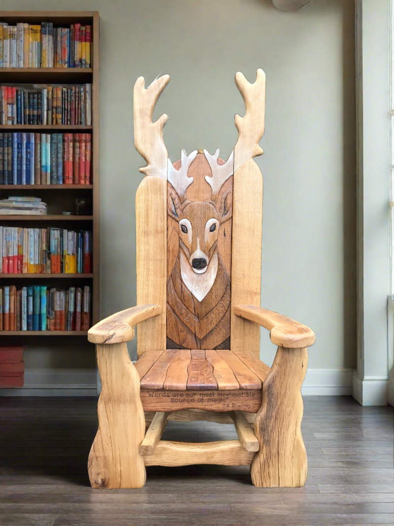 Hand Carved Chairs Celebrating the Animals of the Natural World