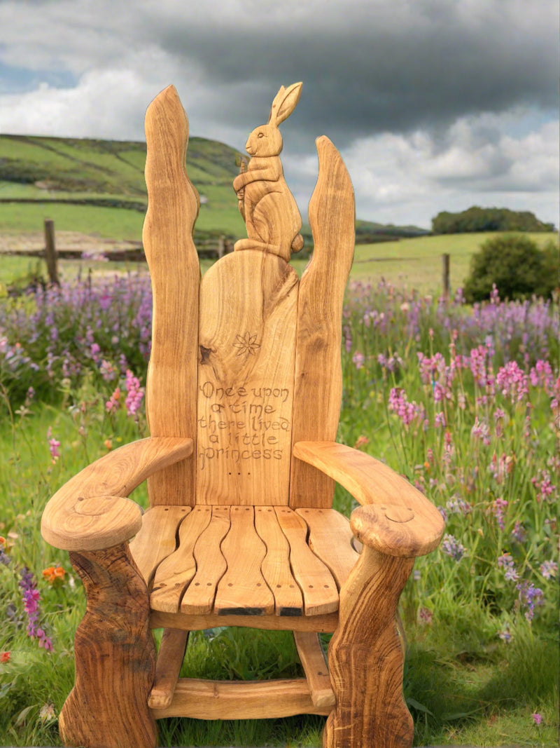 Hand Carved Chairs Celebrating the Animals of the Natural World