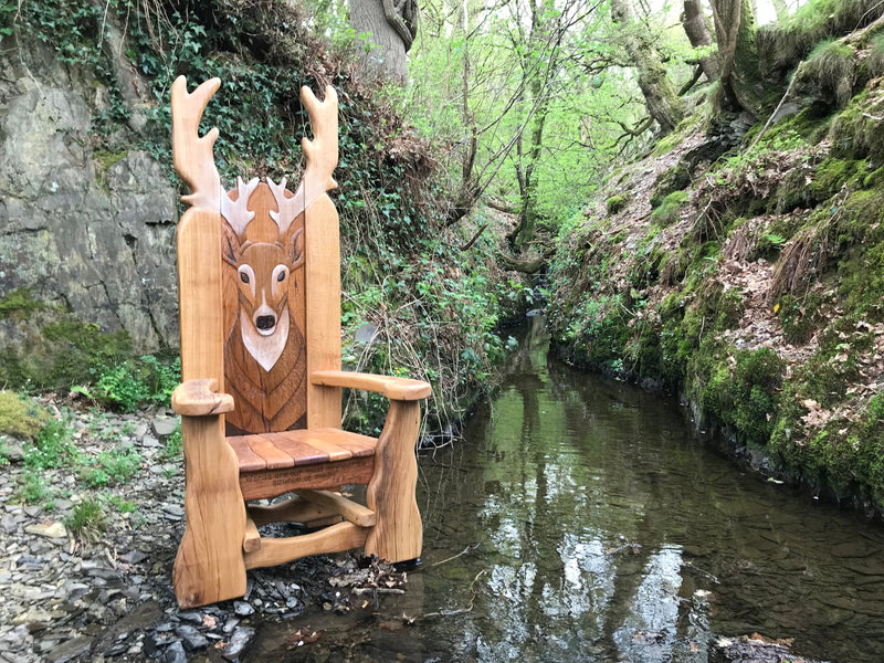 Hand Carved Chairs Celebrating the Animals of the Natural World