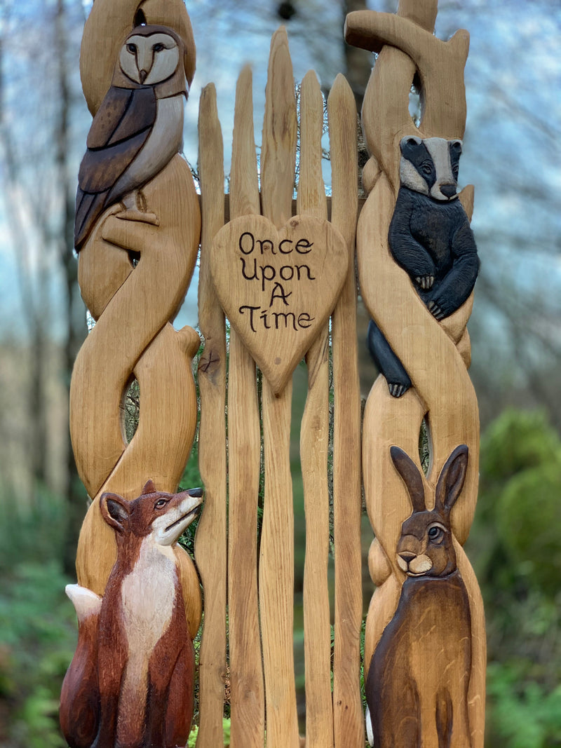 Hand Carved Chairs Celebrating the Animals of the Natural World